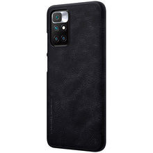 Заредете изображение във визуализатора на галерията – Nillkin Qin leather holster cover for Xiaomi Redmi 10 black - TopMag
