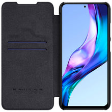Заредете изображение във визуализатора на галерията – Nillkin Qin leather holster cover for Xiaomi Redmi 10 black - TopMag
