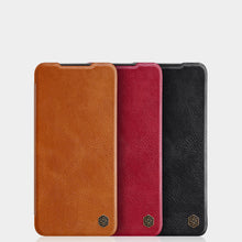 Заредете изображение във визуализатора на галерията – Nillkin Qin leather holster cover for Xiaomi Redmi 10 black - TopMag
