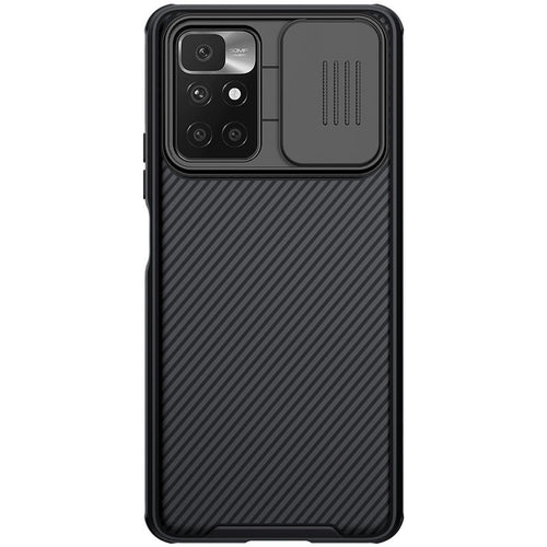 Nillkin CamShield Pro Case Durable Cover with camera protection shield for Xiaomi Redmi 10 black - TopMag