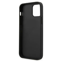 Заредете изображение във визуализатора на галерията – Etui BMW BMHCP12LCABBK iPhone 12 Pro Max 6,7" czarny/black hardcase M Collection PU Carbon
