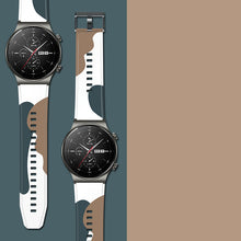 Заредете изображение във визуализатора на галерията – Strap Moro Band For Huawei Watch GT2 Pro Silicone Strap Camo Watch Bracelet (2) - TopMag
