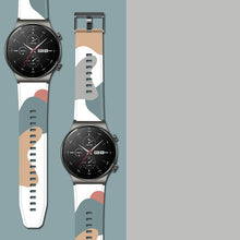 Заредете изображение във визуализатора на галерията – Strap Moro Band For Huawei Watch GT2 Pro Silicone Strap Camo Watch Bracelet (3) - TopMag

