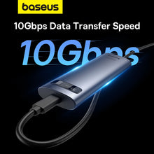 Заредете изображение във визуализатора на галерията – Baseus FlyJoy Series M.2 NVMe / M.2 SATA 10 Gb/s SSD bay - gray
