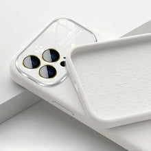 Заредете изображение във визуализатора на галерията – Soft Silicone Lens Case for Iphone 12 white
