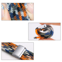 Заредете изображение във визуализатора на галерията – Strap Fabric Watch Band Ultra / 8/7/6 / SE / 5/4/3/2 (49mm / 45mm / 44mm / 42mm) Braided Fabric Strap Watch Bracelet Orange (10) - TopMag
