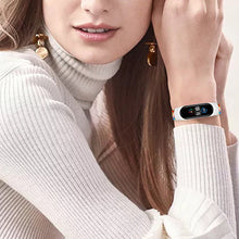 Заредете изображение във визуализатора на галерията – Strap Fabric replacement band strap for Xiaomi Mi Band 6 / 5 / 4 / 3 braided cloth bracelet purple - TopMag
