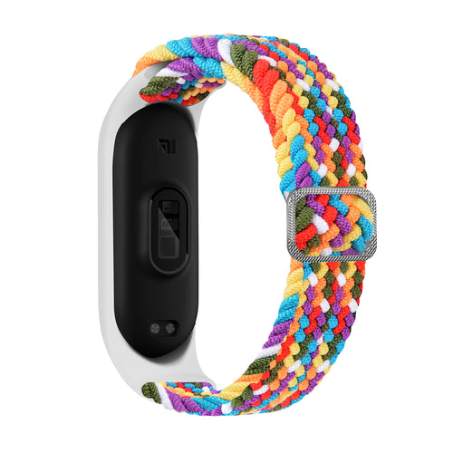 Strap Fabric replacement band strap for Xiaomi Mi Band 6 / 5 / 4 / 3 braided cloth bracelet multicolour - TopMag