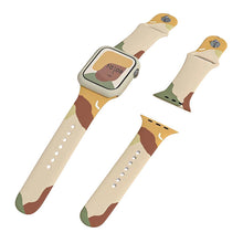 Заредете изображение във визуализатора на галерията – Strap Moro Band For Apple Watch / SE / 5/4/3/2 (41mm / 40mm / 38mm) Silicone Strap Watch Bracelet Pattern 1 - TopMag
