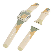 Заредете изображение във визуализатора на галерията – Strap Moro Band For Apple Watch / SE / 5/4/3/2 (41mm / 40mm / 38mm) Silicone Strap Watch Bracelet Pattern 6 - TopMag
