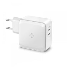 Заредете изображение във визуализатора на галерията – SPIGEN PE2007EU POWERARC 2-PORT NETWORK CHARGER PD60W / QC3.0 WHITE - TopMag
