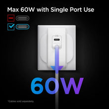 Заредете изображение във визуализатора на галерията – SPIGEN PE2007EU POWERARC 2-PORT NETWORK CHARGER PD60W / QC3.0 WHITE - TopMag
