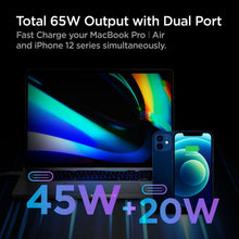 Заредете изображение във визуализатора на галерията – SPIGEN PE2007EU POWERARC 2-PORT NETWORK CHARGER PD60W / QC3.0 WHITE - TopMag
