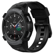 Заредете изображение във визуализатора на галерията – SPIGEN RUGGED ARMOR "PRO" GALAXY WATCH 4 CLASSIC 46 MM CHARCOAL GRAY - TopMag
