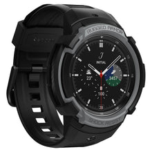 Заредете изображение във визуализатора на галерията – SPIGEN RUGGED ARMOR "PRO" GALAXY WATCH 4 CLASSIC 46 MM CHARCOAL GRAY - TopMag
