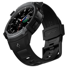 Заредете изображение във визуализатора на галерията – SPIGEN RUGGED ARMOR "PRO" GALAXY WATCH 4 CLASSIC 46 MM CHARCOAL GRAY - TopMag
