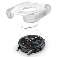 Заредете изображение във визуализатора на галерията – TEMPERED GLASS SPIGEN GLAS.TR "EZ FIT" 2-PACK GALAXY WATCH 4 CLASSIC 42 MM - TopMag
