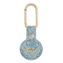 Заредете изображение във визуализатора на галерията – Guess GUATP4GMSRB AirTag case niebieski/blue 4G Vintage Script - TopMag
