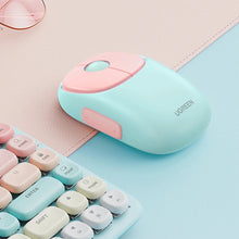 Заредете изображение във визуализатора на галерията – Ugreen MU102 FUN+ Bluetooth / 2.4 GHz wireless mouse - pink
