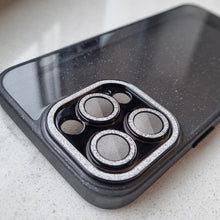 Заредете изображение във визуализатора на галерията – Liquid Glitter Camera Case for Iphone 14 Pro black
