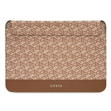 Заредете изображение във визуализатора на галерията – Guess Sleeve GUCS16HGCFSEW 16" brown/brown GCube Stripes
