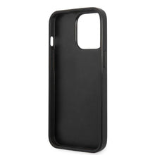 Заредете изображение във визуализатора на галерията – Karl Lagerfeld KLHCP13XSFMP2K iPhone 13 Pro Max 6.7" hardcase black/black Saffiano Plaque
