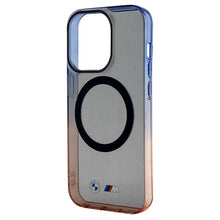 Заредете изображение във визуализатора на галерията – Original Case BMW Gradient Bumper MagSafe Hardcase BMHMP15XHTGE for Iphone 15 Pro Max Grey
