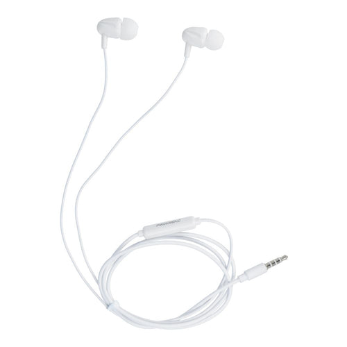 Wired earphones with micro Jack 3,5mm Pavareal PA-E87 white