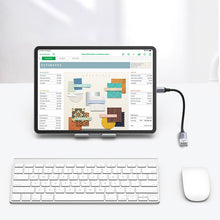 Заредете изображение във визуализатора на галерията – USB C (male) - USB (female) 3.0 OTG cable 0.15m Ugreen US378 - black
