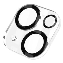 Заредете изображение във визуализатора на галерията – Hoco camera lens tempered glass for iphone 13 / 13 mini black (g13) 25pcs/set - TopMag
