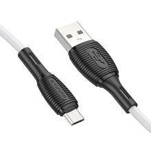 Заредете изображение във визуализатора на галерията – Borofone Cable BX86 Advantage - USB to Micro USB - 2,4A 1 metre white
