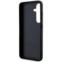 Заредете изображение във визуализатора на галерията – Karl Lagerfeld Fixed Glitter Ikonik Logo Metal Pin Case for Samsung Galaxy S24 - Silver
