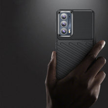 Заредете изображение във визуализатора на галерията – Thunder Case Flexible Tough Rugged Cover TPU Case for Motorola Moto Edge 20 black - TopMag
