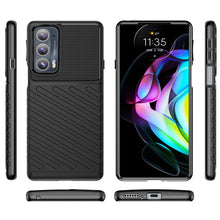 Заредете изображение във визуализатора на галерията – Thunder Case Flexible Tough Rugged Cover TPU Case for Motorola Moto Edge 20 black - TopMag
