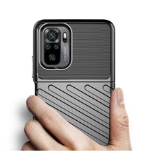 Заредете изображение във визуализатора на галерията – Thunder Case Flexible Tough Rugged Cover TPU Case for Xiaomi Redmi 10 black - TopMag
