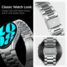 Заредете изображение във визуализатора на галерията – Spigen Modern Fit Band for Samsung Galaxy Watch 6 (44 mm) - silver
