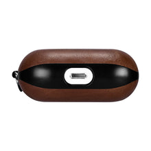 Заредете изображение във визуализатора на галерията – iCarer Leather Crazy Horse natural leather case for AirPods 3 brown (IAP058-BN) - TopMag
