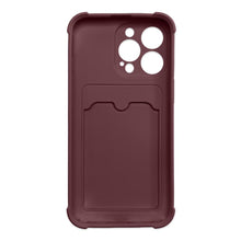 Заредете изображение във визуализатора на галерията – Card Armor Case Pouch Cover for Xiaomi Redmi 10X 4G / Xiaomi Redmi Note 9 Card Wallet Silicone Armor Cover Air Bag Raspberry - TopMag
