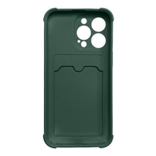 Заредете изображение във визуализатора на галерията – Card Armor Case Pouch Cover for Xiaomi Redmi 10X 4G / Xiaomi Redmi Note 9 Card Wallet Silicone Armor Cover Air Bag Green - TopMag

