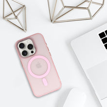 Заредете изображение във визуализатора на галерията – Liavec AG Magsafe Case for Iphone 15 Plus light pink
