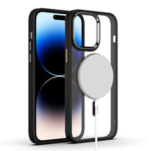 Заредете изображение във визуализатора на галерията – Tel Protect Magnetic Clear Case for Iphone 13 Pro Black
