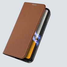 Заредете изображение във визуализатора на галерията – Dux Ducis Skin X2 case for Samsung Galaxy A34 5G flip cover wallet stand brown
