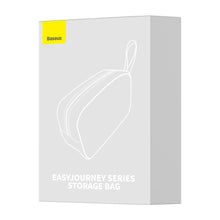 Заредете изображение във визуализатора на галерията – Baseus EasyJourney Series small travel bag phone pouch, headphones and other small items gray
