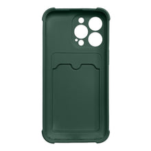 Заредете изображение във визуализатора на галерията – Card Armor Case Pouch Cover For Samsung Galaxy A32 4G Card Wallet Silicone Armor Cover Air Bag Green - TopMag
