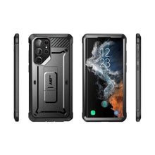Заредете изображение във визуализатора на галерията – Supcase UNICORN BEETLE PRO 2-SET GALAXY S23 ULTRA BLACK
