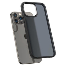 Заредете изображение във визуализатора на галерията – SPIGEN ULTRA HYBRID IPHONE 13 PRO MAX MATTE FROST BLACK - TopMag
