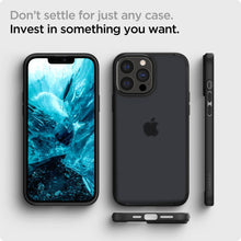 Заредете изображение във визуализатора на галерията – SPIGEN ULTRA HYBRID IPHONE 13 PRO MAX MATTE FROST BLACK - TopMag
