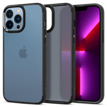 Заредете изображение във визуализатора на галерията – SPIGEN ULTRA HYBRID IPHONE 13 PRO MAX MATTE FROST BLACK - TopMag

