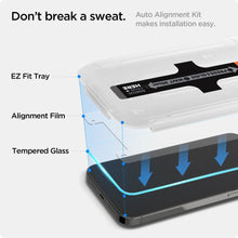 Заредете изображение във визуализатора на галерията – TEMPERED GLASS SPIGEN GLAS.TR "EZ FIT" 2-PACK IPHONE 13 PRO MAX - TopMag
