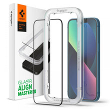 Заредете изображение във визуализатора на галерията – TEMPERED GLASS SPIGEN ALM GLASS FC IPHONE 13/13 PRO - TopMag
